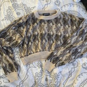 chunky oversized sweater